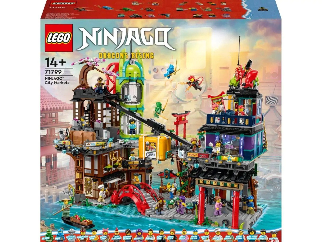 Lego Ninjago City Markets, 71799, Ophalen of Verzenden, Nieuw