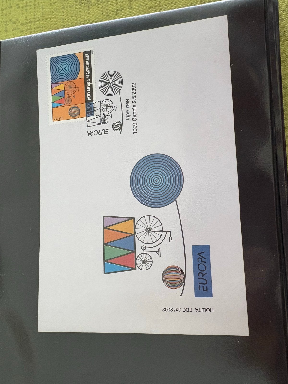 Europa 2002 Circus FDC's - Diverse landen, Postzegels en Munten, Ophalen of Verzenden, Onbeschreven, Europa