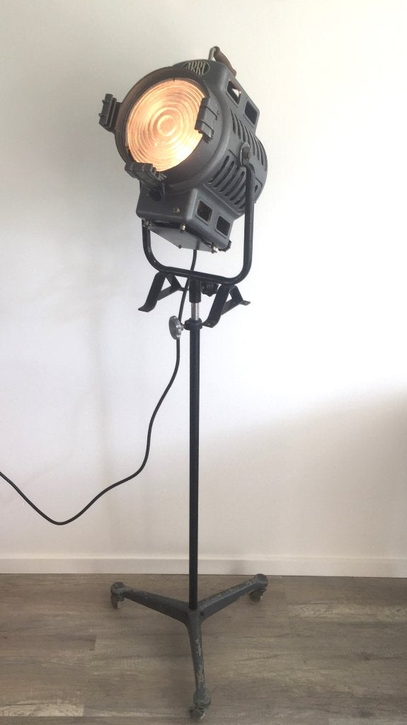 ARRI studiolamp, vloerlamp, jaren ‘50 vintage, Ophalen, Gebruikt, 200 cm of meer, E27 (groot)