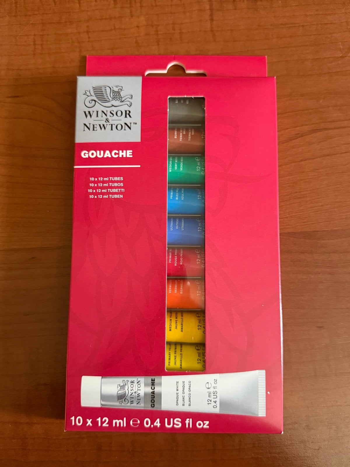 Winsor & Newton Gouache Set - 10 x 12 ml tubes, Ophalen of Verzenden, Nieuw, Overige typen