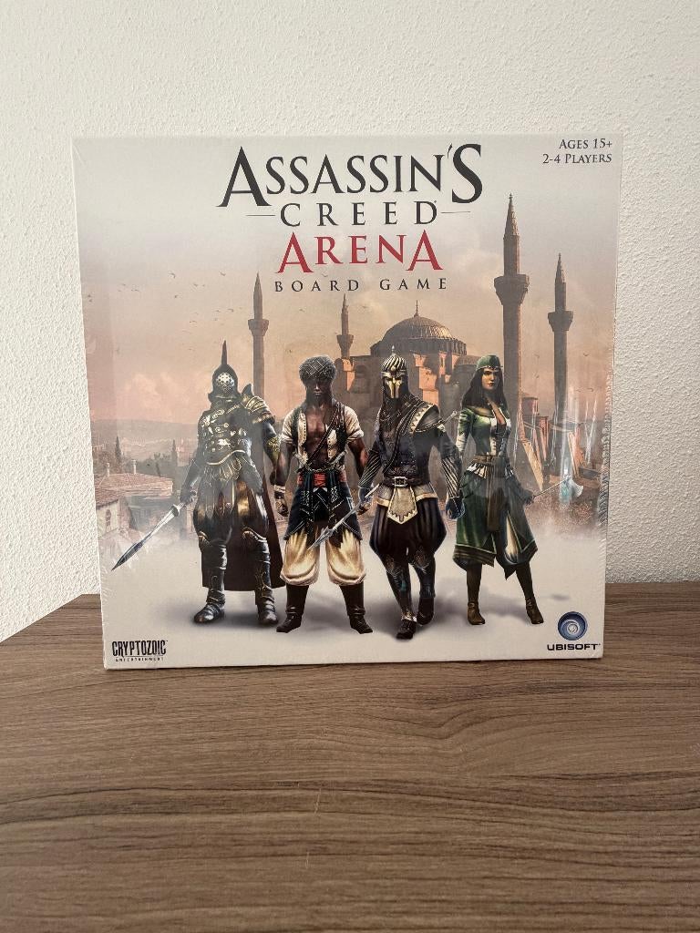 Assassin's Creed Arena bordspel - nieuw, Hobby en Vrije tijd, Gezelschapsspellen | Bordspellen, Een of twee spelers, Ophalen of Verzenden