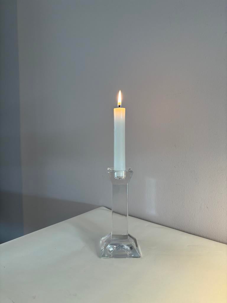 Vintage Villeroy & Boch kristallen kandelaar, Verzenden, Kristal