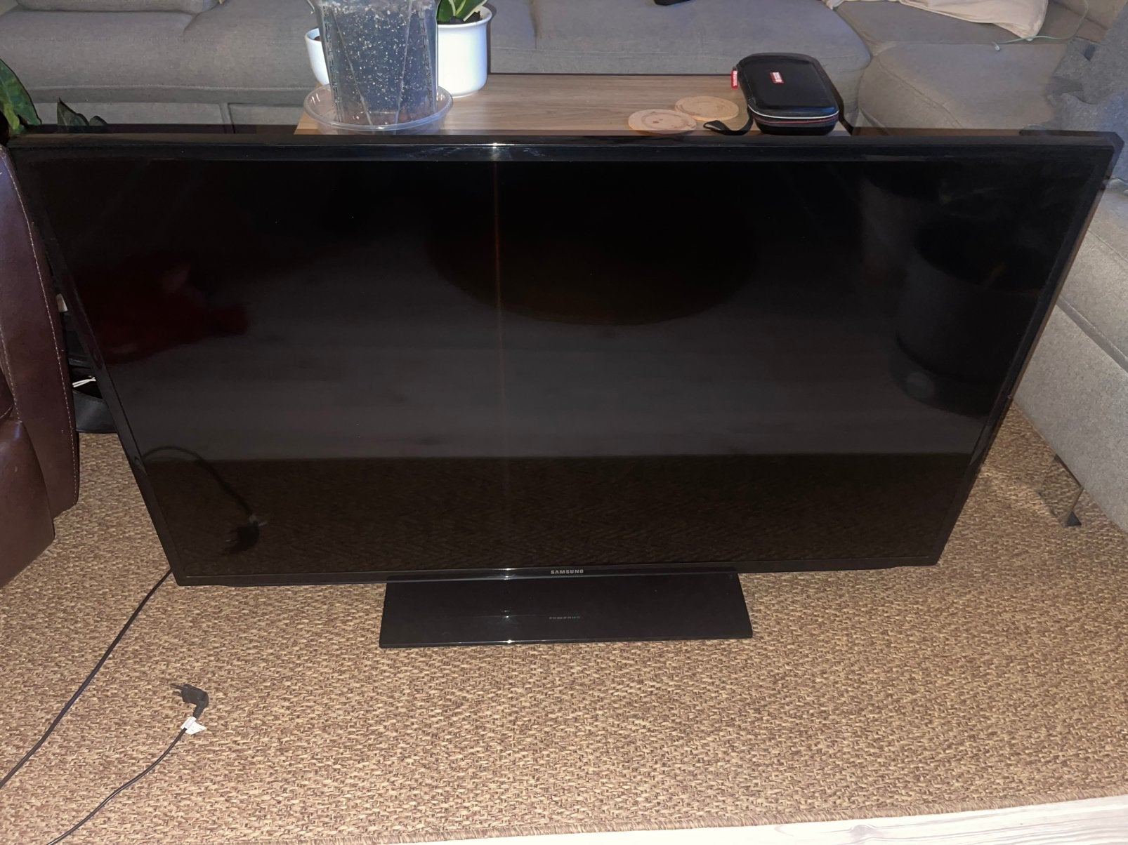 TV Samsung 46 inch, Ophalen, Gebruikt, 50 Hz, Samsung