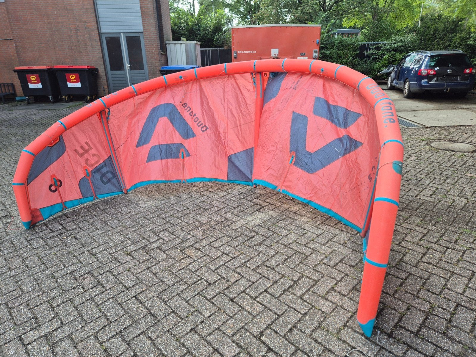 Duotone Dice 8m² kite, Gebruikt, 8 m², Geen board, Ophalen of Verzenden