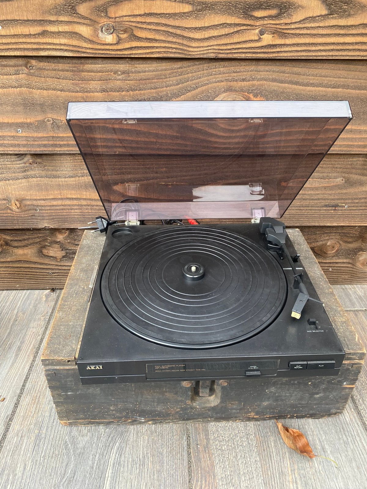 Akai platenspeler, Audio, Tv en Foto, Platenspelers, Ophalen of Verzenden, Zo goed als nieuw