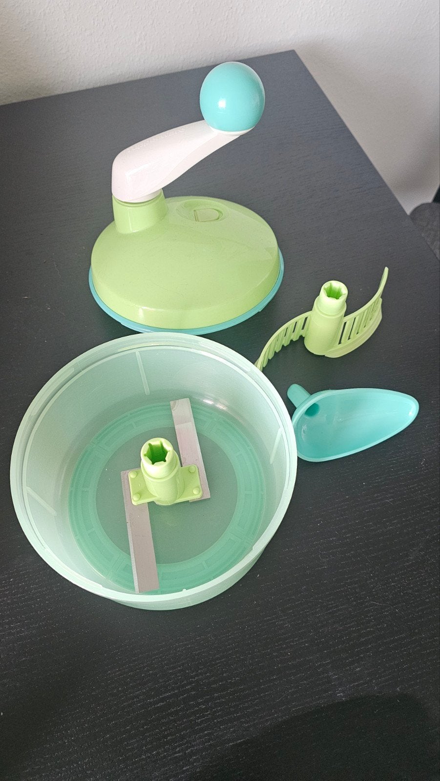 Tupperware Quick Chef keukenmachine, Ophalen of Verzenden, Zo goed als nieuw, Vaatwasserbestendig, Minder dan 1 liter