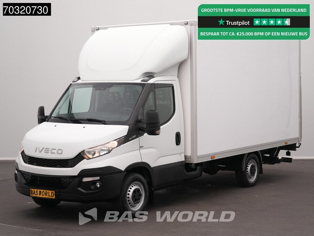 Iveco Daily 35S13 Laadklep Zijdeur Bakwagen Airco Cruise Sta, Auto's, Bestelauto's, Euro 5, Stof, Gebruikt, Iveco