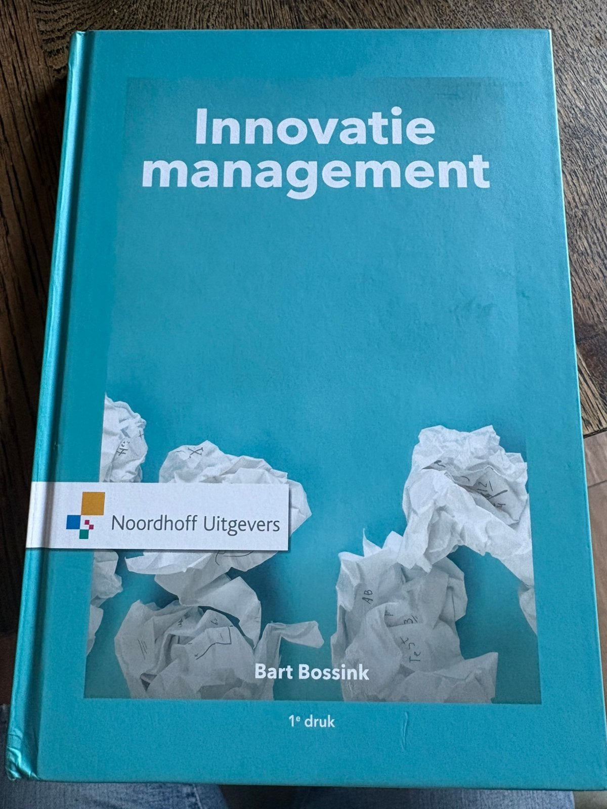 Studieboek Innovatie Management - nieuwstaat, Ophalen of Verzenden, Beta, Zo goed als nieuw, WO