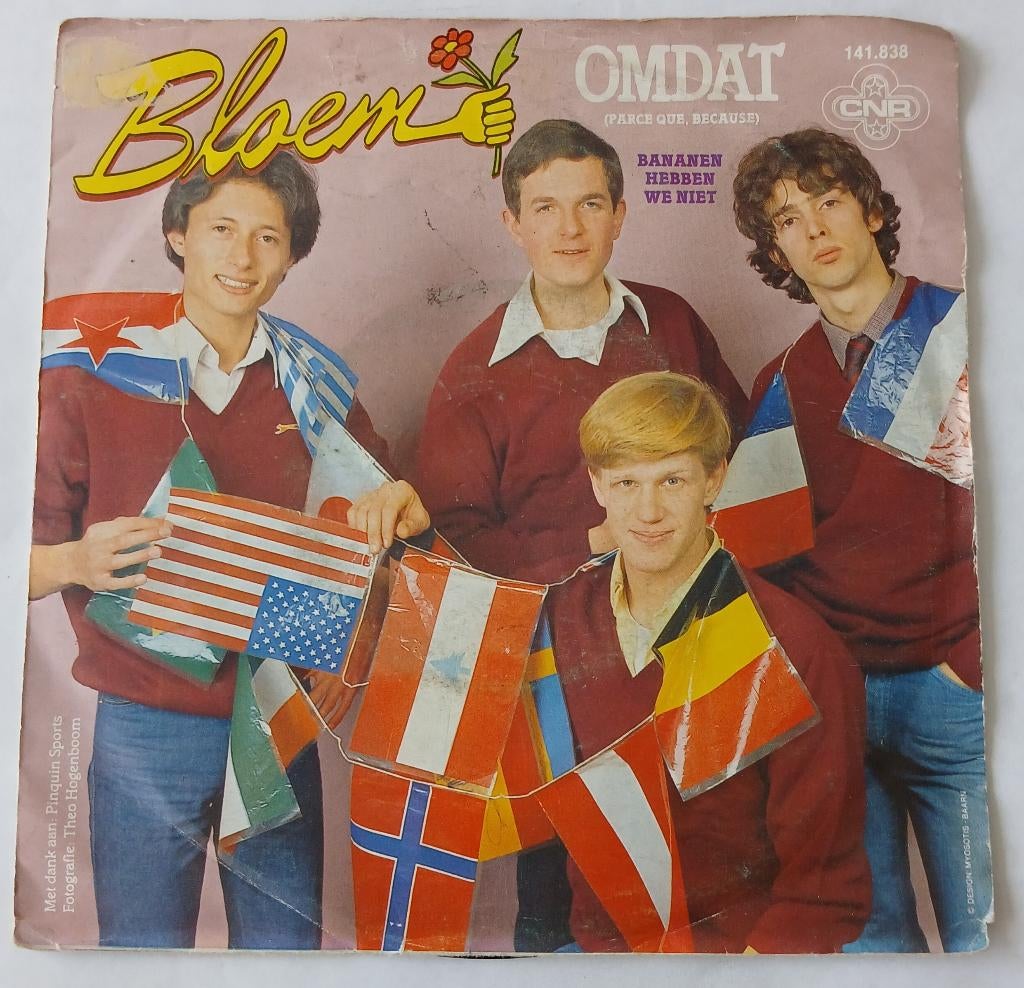 Bloem - Omdat, Ophalen of Verzenden, Gebruikt, Nederlandstalig, Single