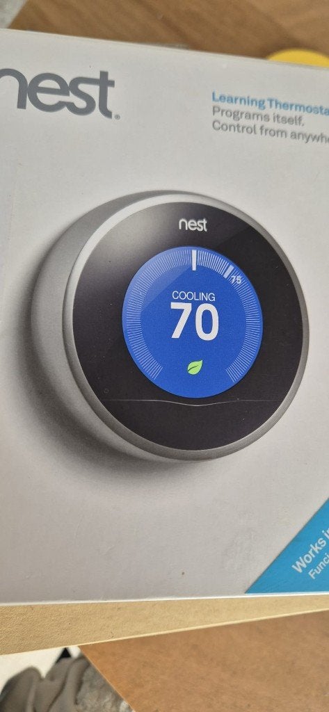 Nest slimme thermostaat, Doe-het-zelf en Verbouw, Ophalen of Verzenden, Slimme thermostaat, Zo goed als nieuw