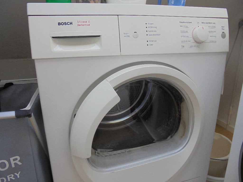 Bosch droger Maxx 6 sensitive, Witgoed en Apparatuur, Wasdrogers, Ophalen, 6 tot 8 kg, Gebruikt, Voorlader