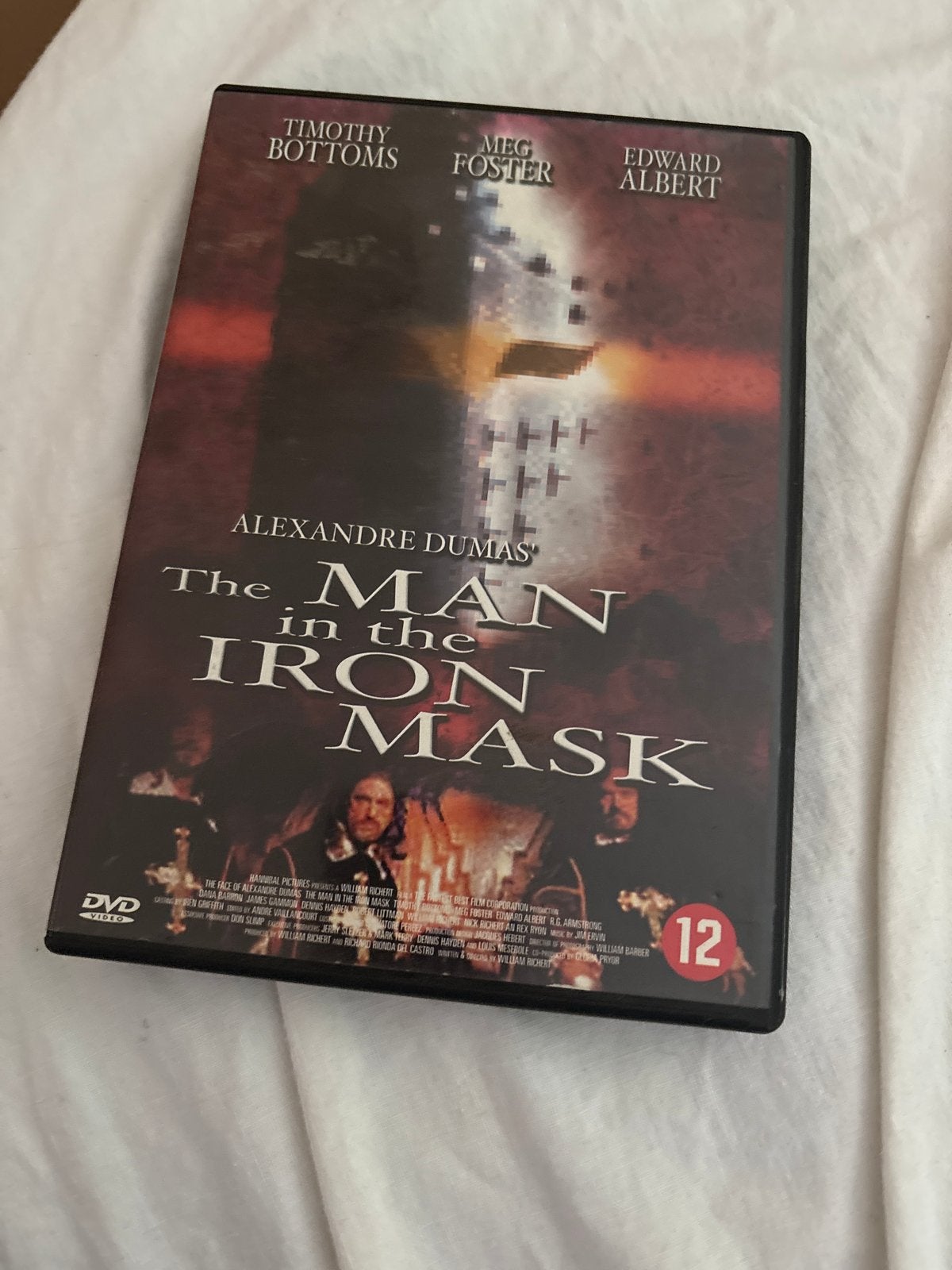 The Man in the Iron Mask DVD - Alexandre Dumas, Gebruikt, Historisch of Kostuumdrama, Ophalen of Verzenden, Vanaf 12 jaar