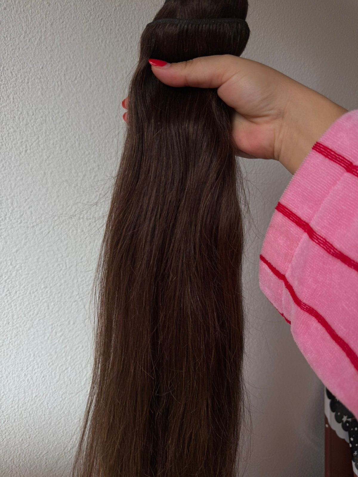 Extensions, Ophalen of Verzenden, Zo goed als nieuw, Pruik of Haarverlenging