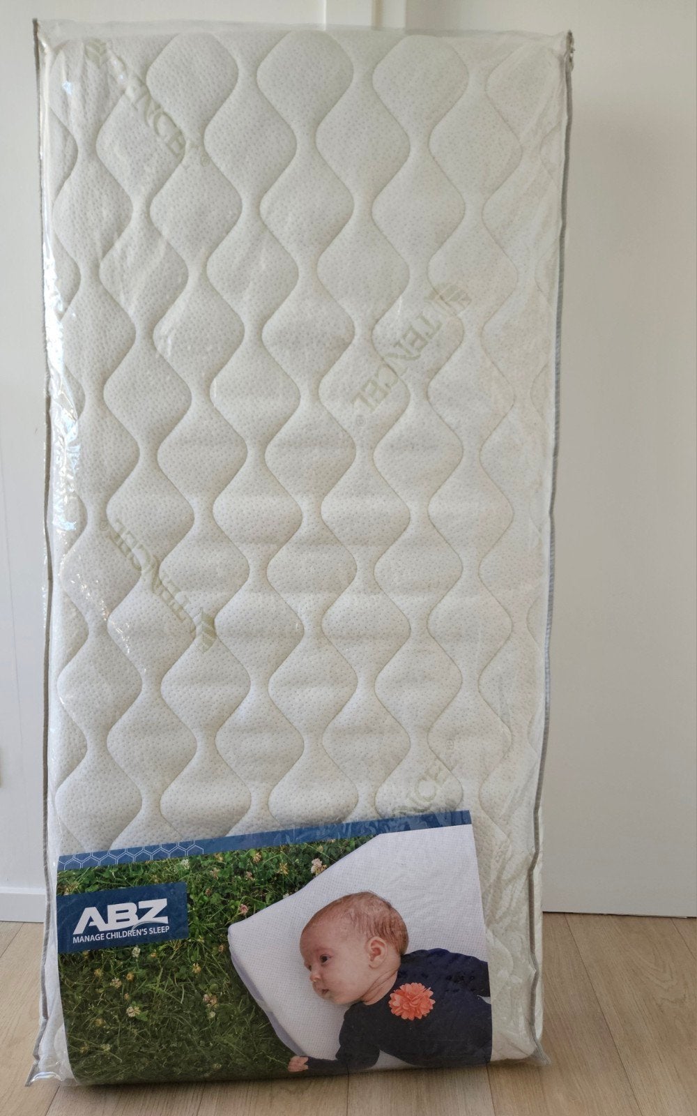 ABZ matras incl. Airgosafe topper 70x140, Ophalen, Zo goed als nieuw, Ledikant