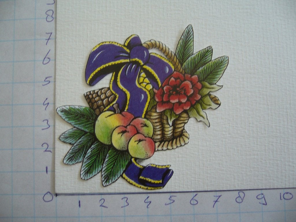 nr. 661 - uitgeknipt 3d plaatje kerst, Hobby en Vrije tijd, Kaarten | Zelf maken, Ophalen of Verzenden, Nieuw, Kerst, Knipvel
