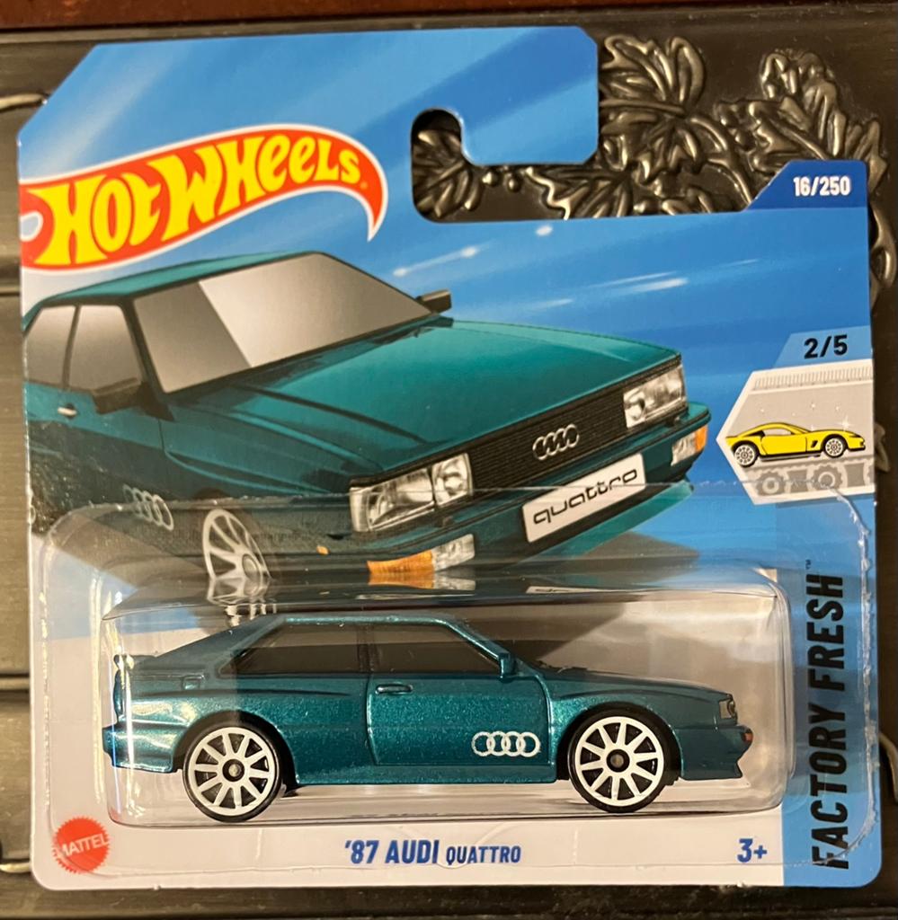 Hot Wheels '87 Audi Quattro Hotwheels, Ophalen of Verzenden, Nieuw, Auto