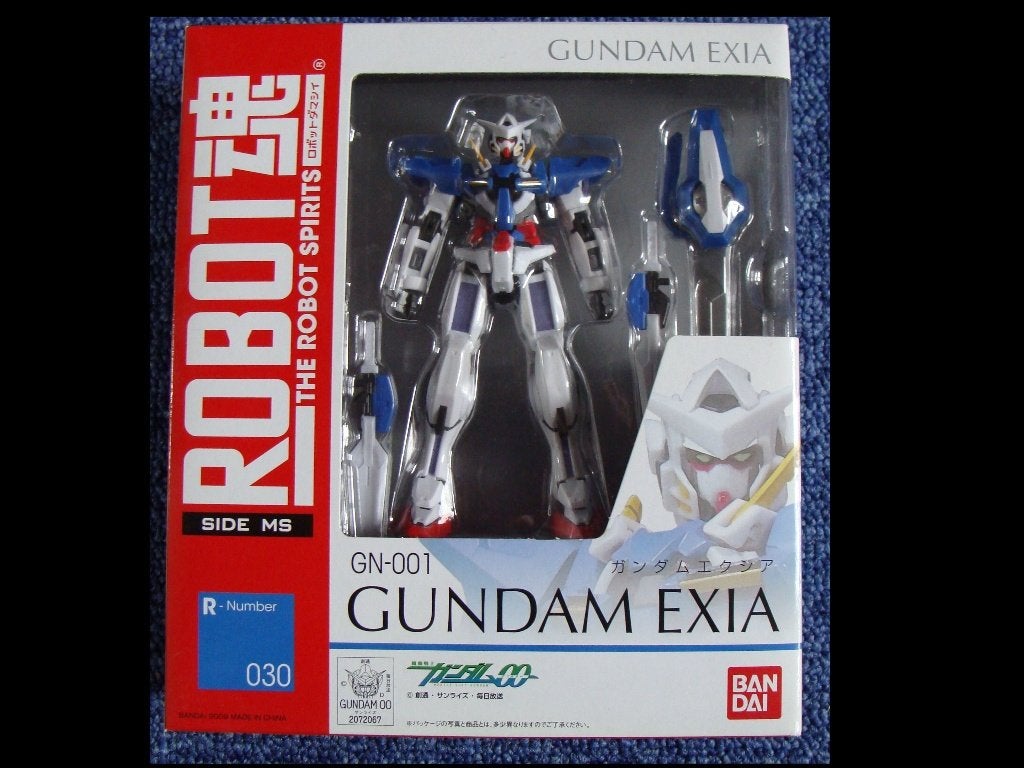 Gundam 00 -- Robot Damashii Gundam Exia met repair II set, Ophalen of Verzenden, Nieuw