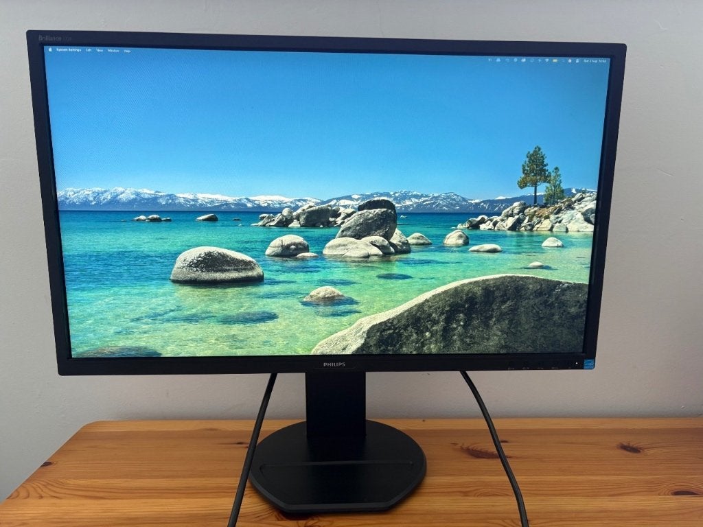 Philips pc scherm 272B8, Ophalen, Philips, IPS, Zo goed als nieuw