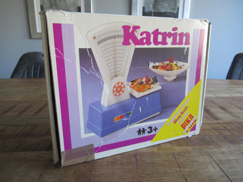 Vintage KATRIN Kinder Balance weegschaal van PIKO Spielwaren, Ophalen of Verzenden