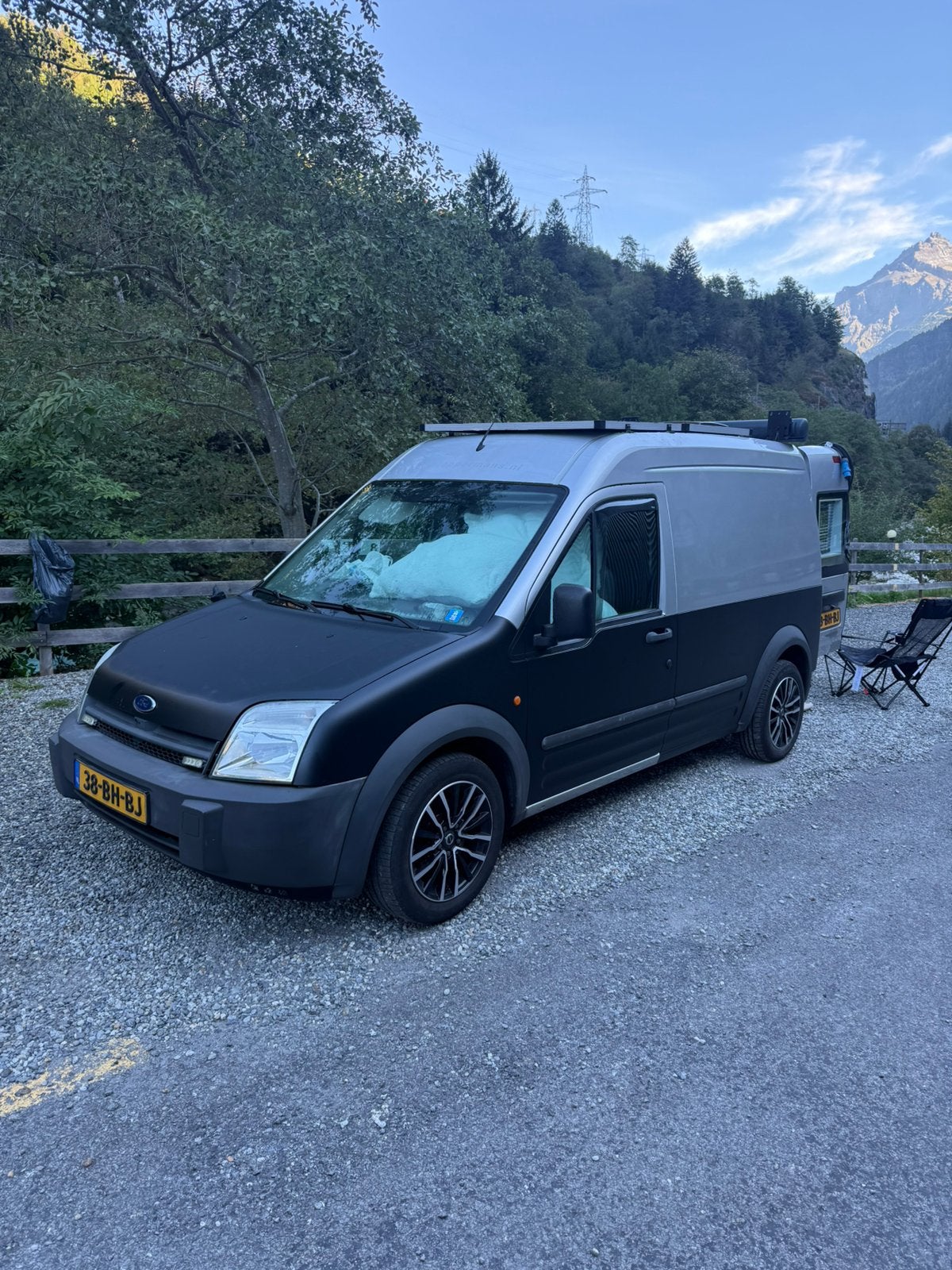Camperbusje Ford Transit Connect Campervan off grid, Voorwielaandrijving, Stof, 74 pk, 4 cilinders