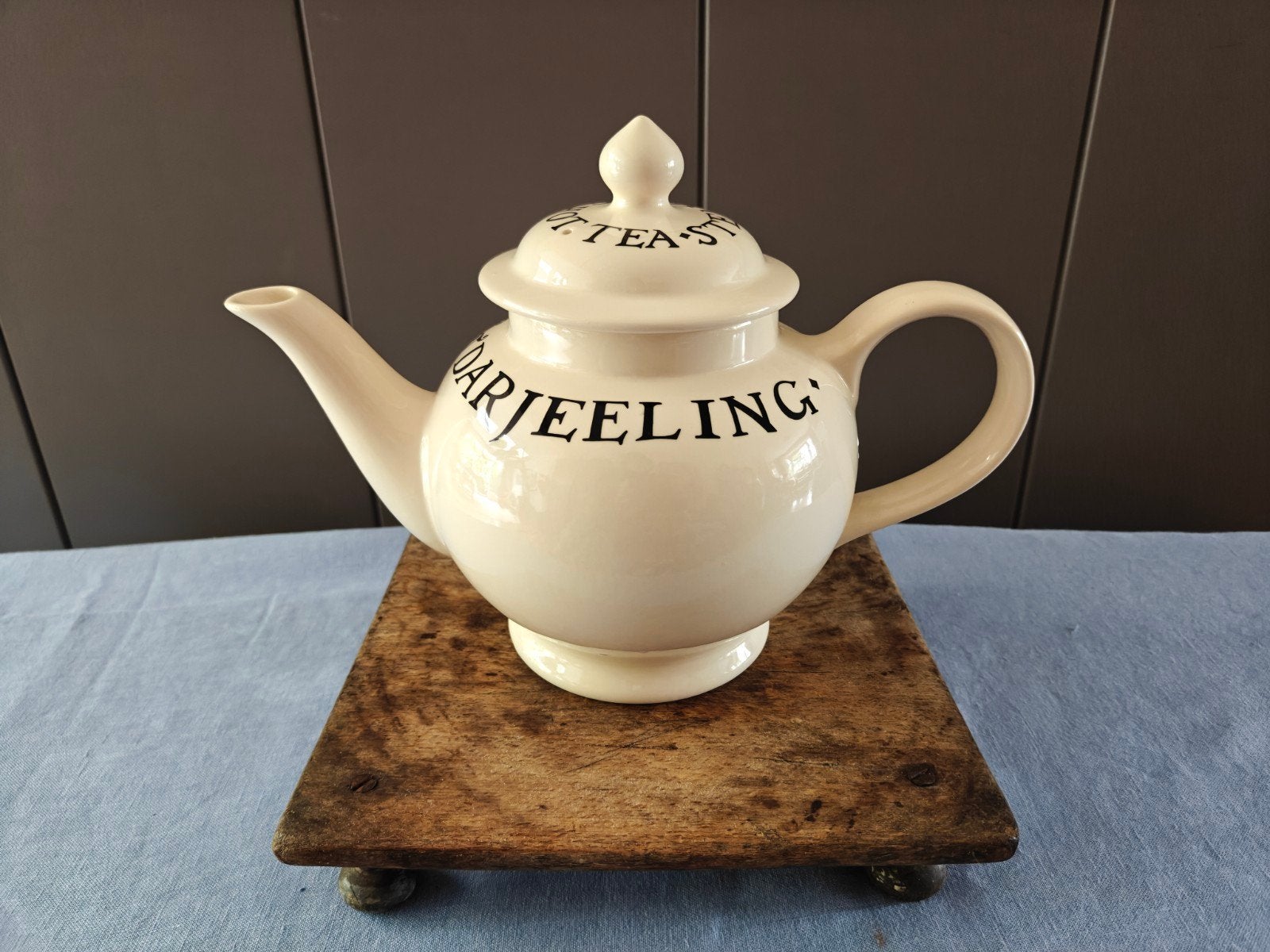 Emma Bridgwater theepot black toast, Ophalen of Verzenden, Zo goed als nieuw, Overige stijlen, Overige typen