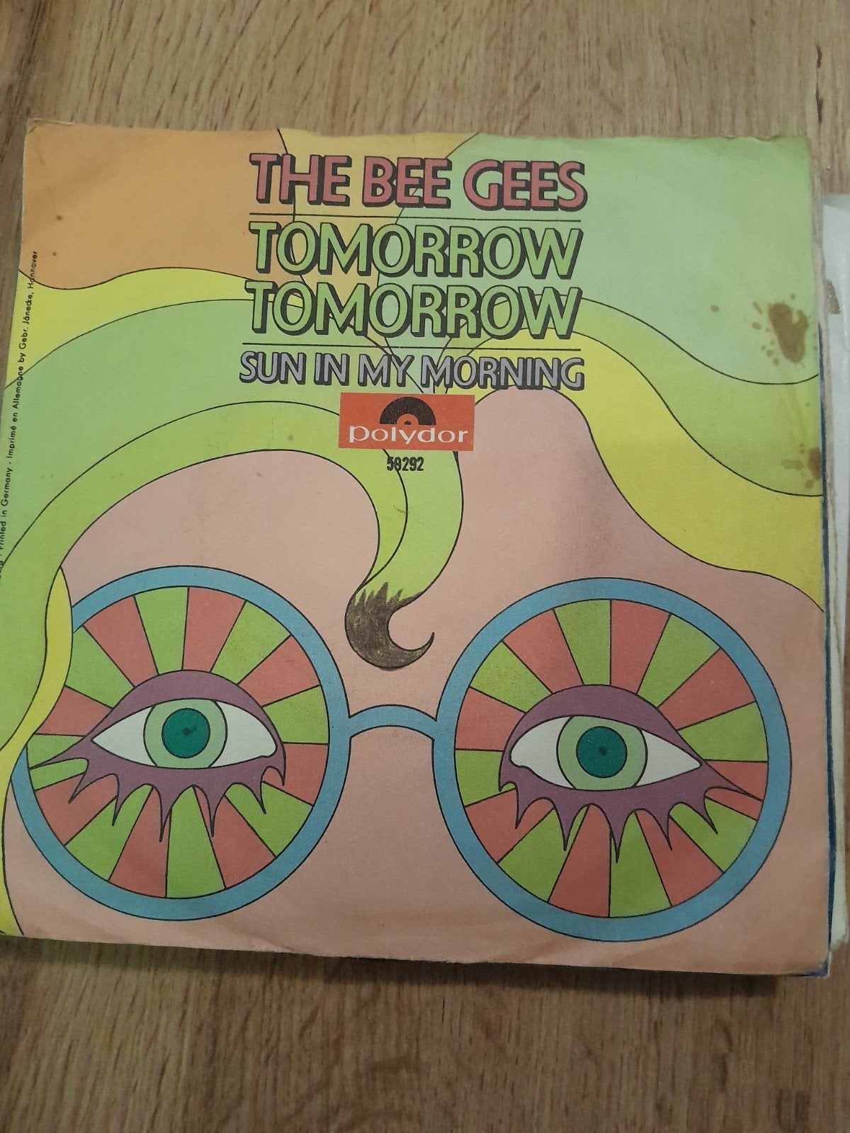 the bee gees 7 inch tomorrow tomorrow, Ophalen of Verzenden, Zo goed als nieuw, Pop
