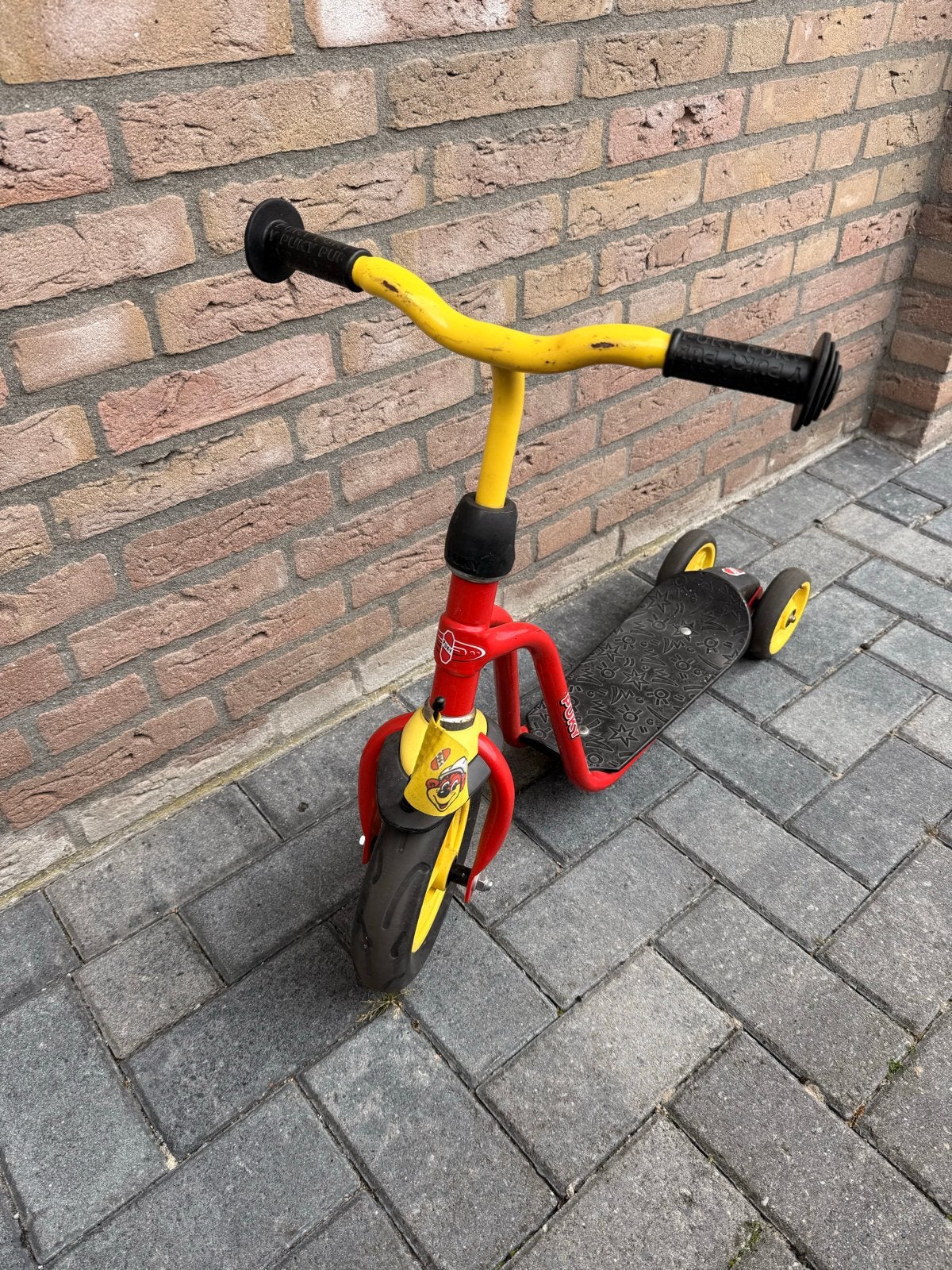 Puky step rood/geel - Ideaal voor jonge kinderen, Ophalen, Gebruikt, Gewone step