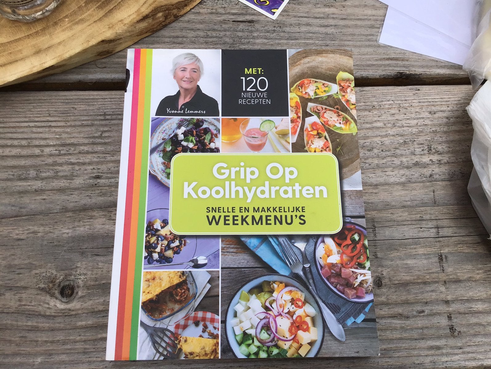 Kookboek grip op koolhydraten, Boeken, Gezondheid, Dieet en Voeding, Ophalen of Verzenden, Zo goed als nieuw