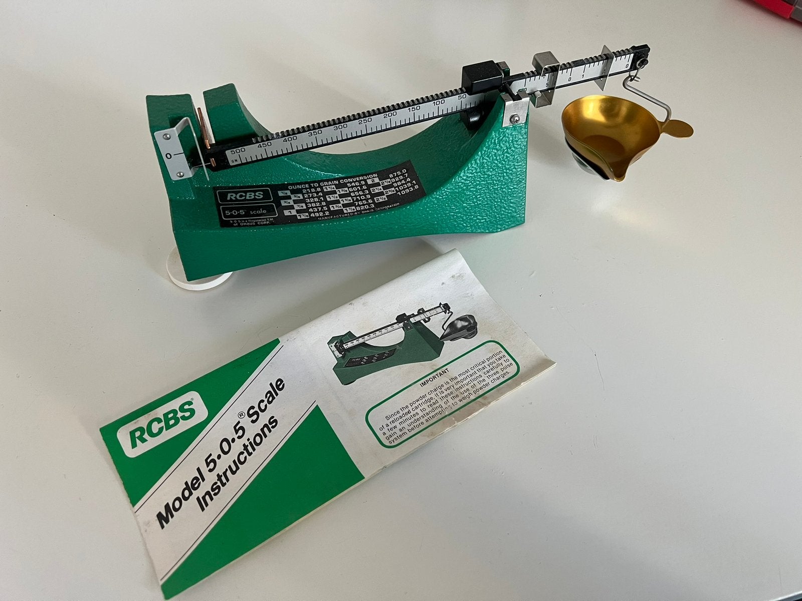 RCBS weegschaal nieuw, Ophalen of Verzenden, Nieuw