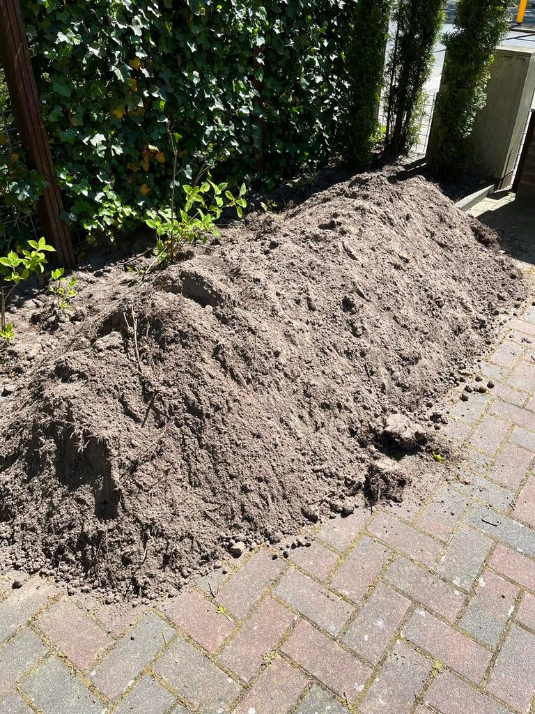 Gratis tuinaarde af te halen, Ophalen, Tuinaarde