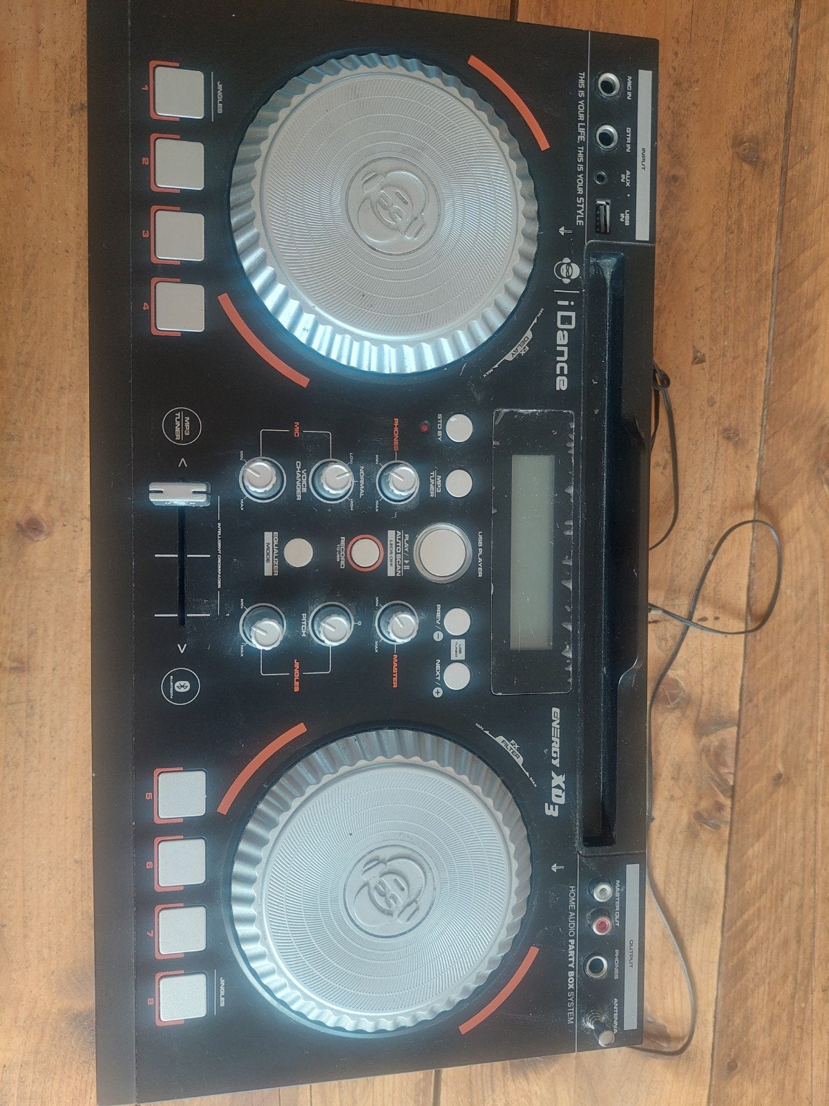 iDance Energy XD3 DJ-set met ingebouwde speakers, Muziek en Instrumenten, Dj-sets en Draaitafels, Ophalen of Verzenden, Gebruikt
