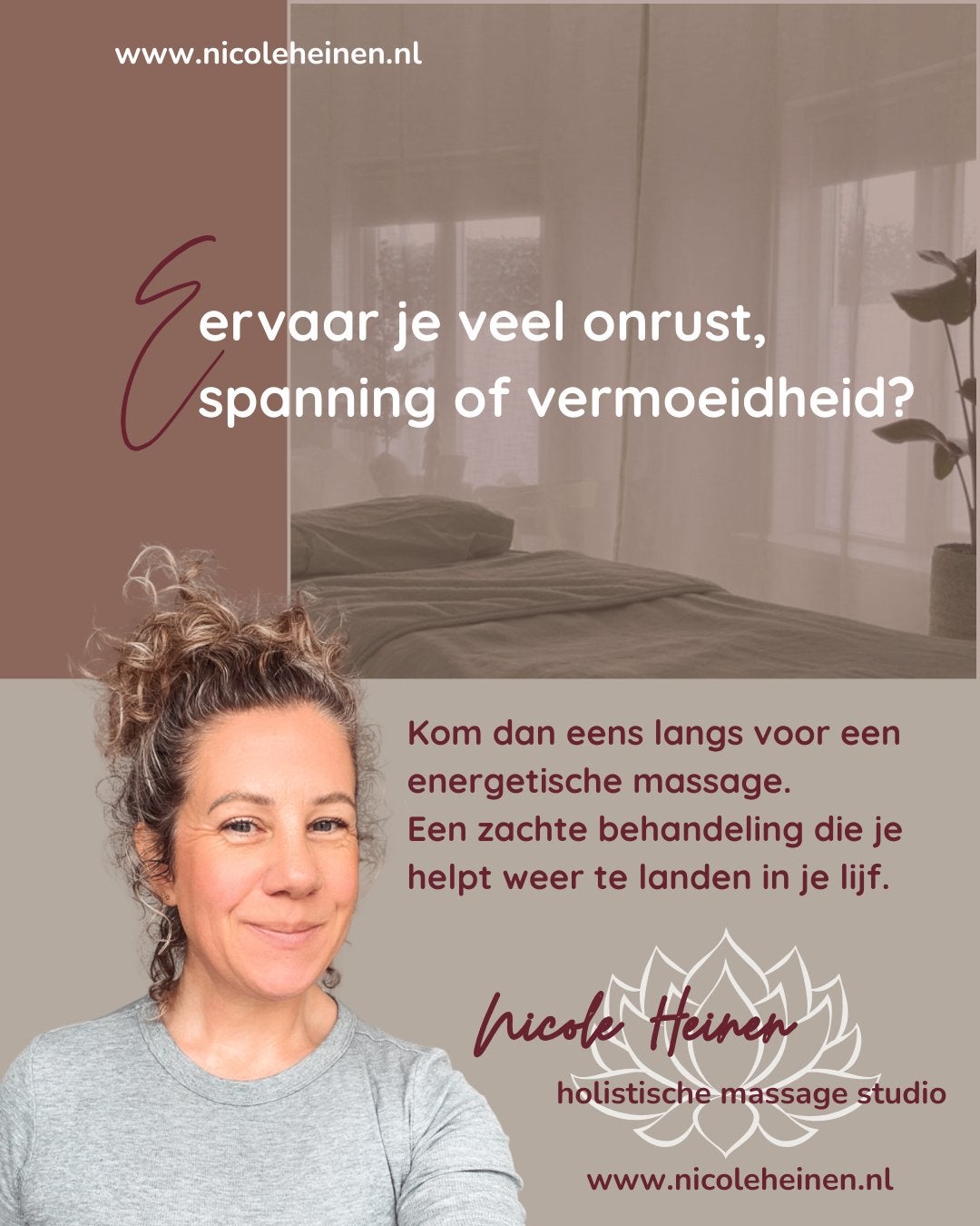 Voel je je moe, overprikkeld of gespannen?, Ontspanningsmassage