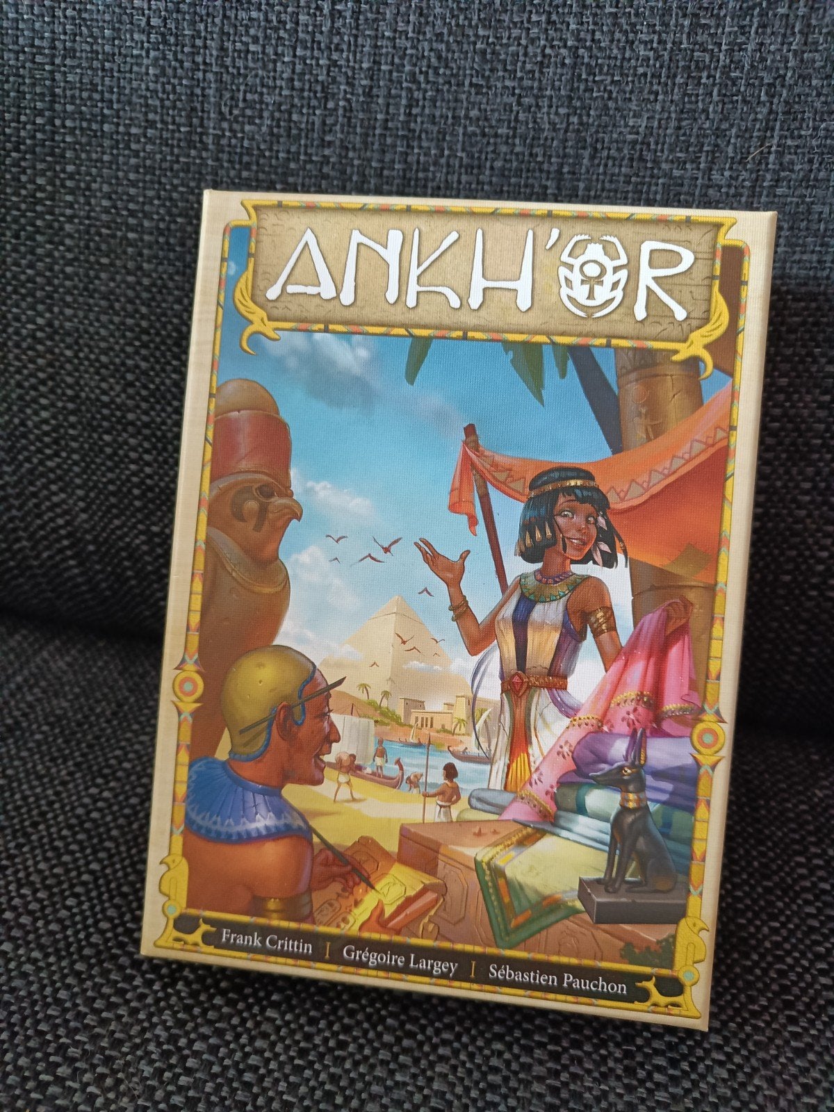 Ankh'or Bordspel - Strategisch spel in Oud-Egypte, Een of twee spelers, Ophalen of Verzenden, Zo goed als nieuw, Space Cowboys