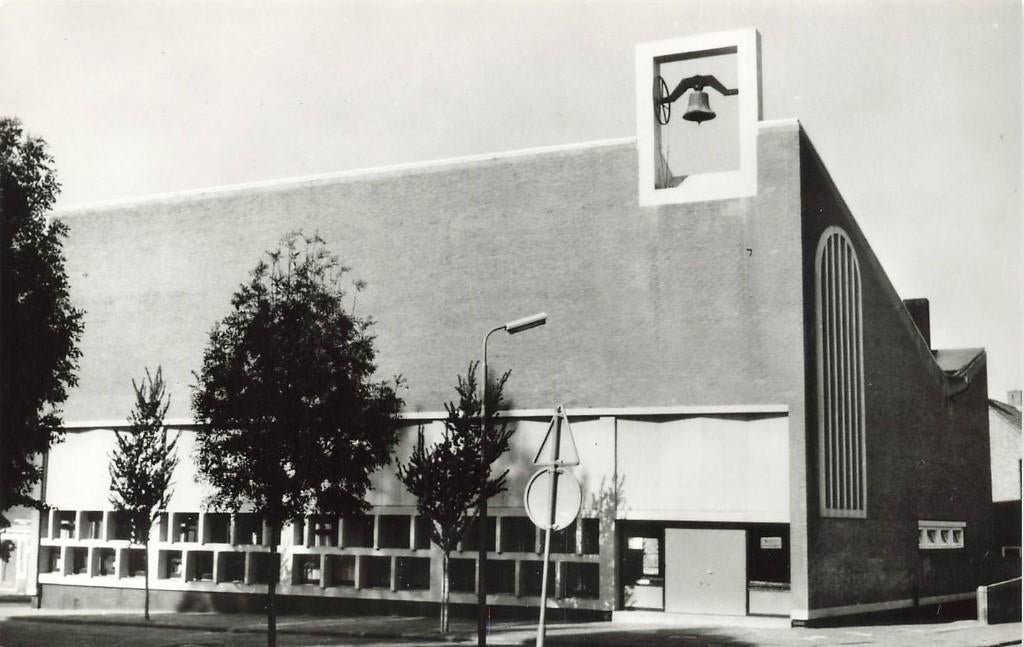 Zaandam, Ned. Herv. Paaskerk, Ophalen of Verzenden, 1960 tot 1980, Ongelopen, Noord-Holland
