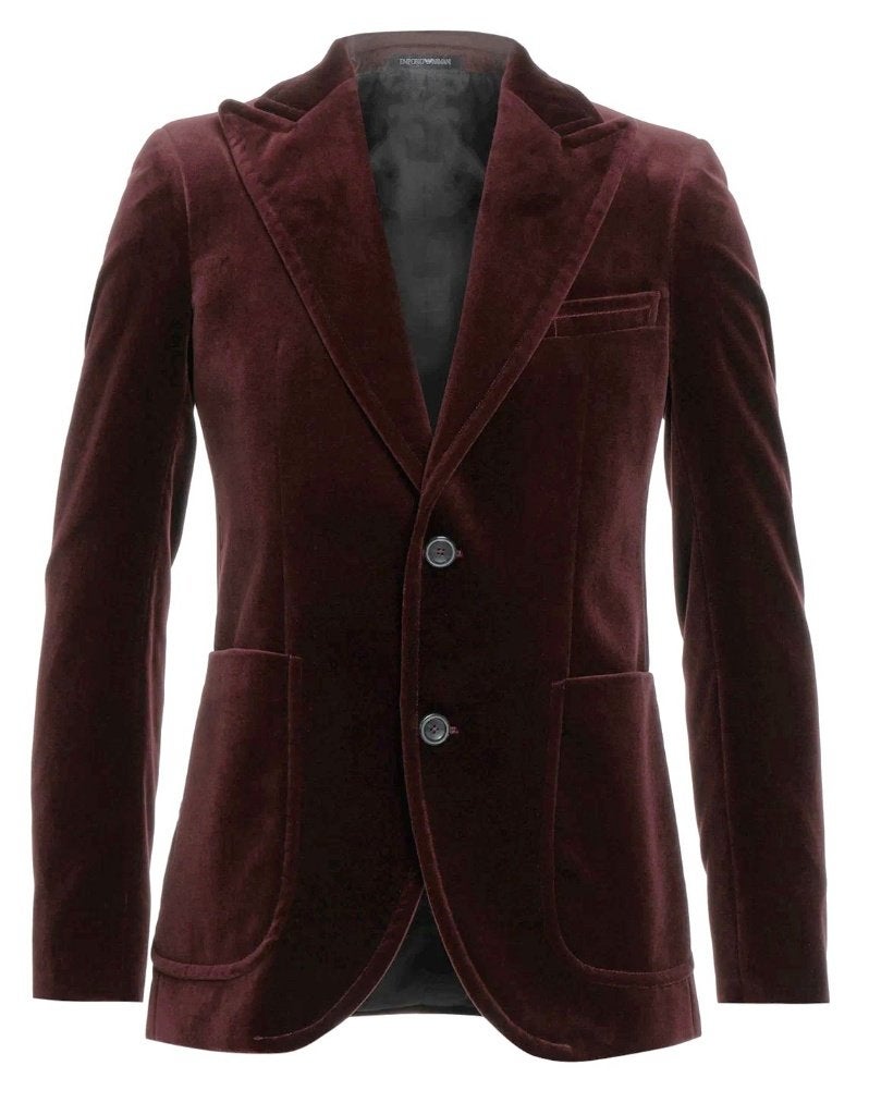 Armani blazer velours /velvet/ fluweel Kerst  advies 1118€, Armani, Maat 48/50 (M), Nieuw, Ophalen of Verzenden
