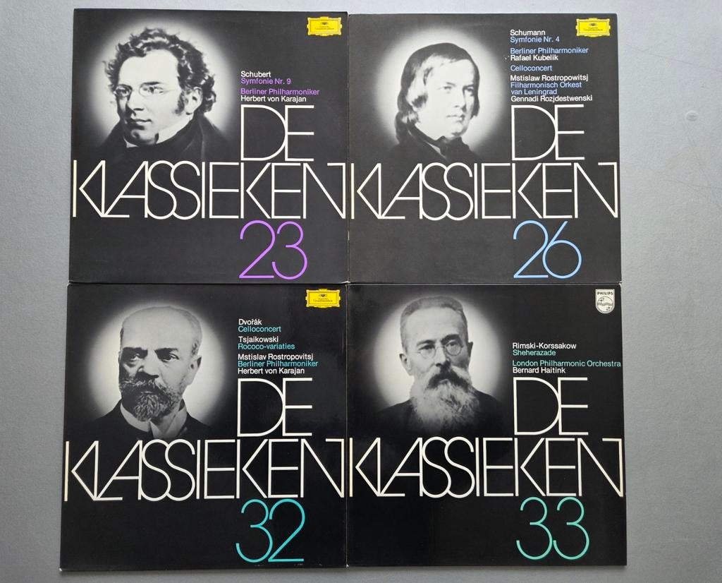 6 LP's De Klassieken, Ophalen of Verzenden