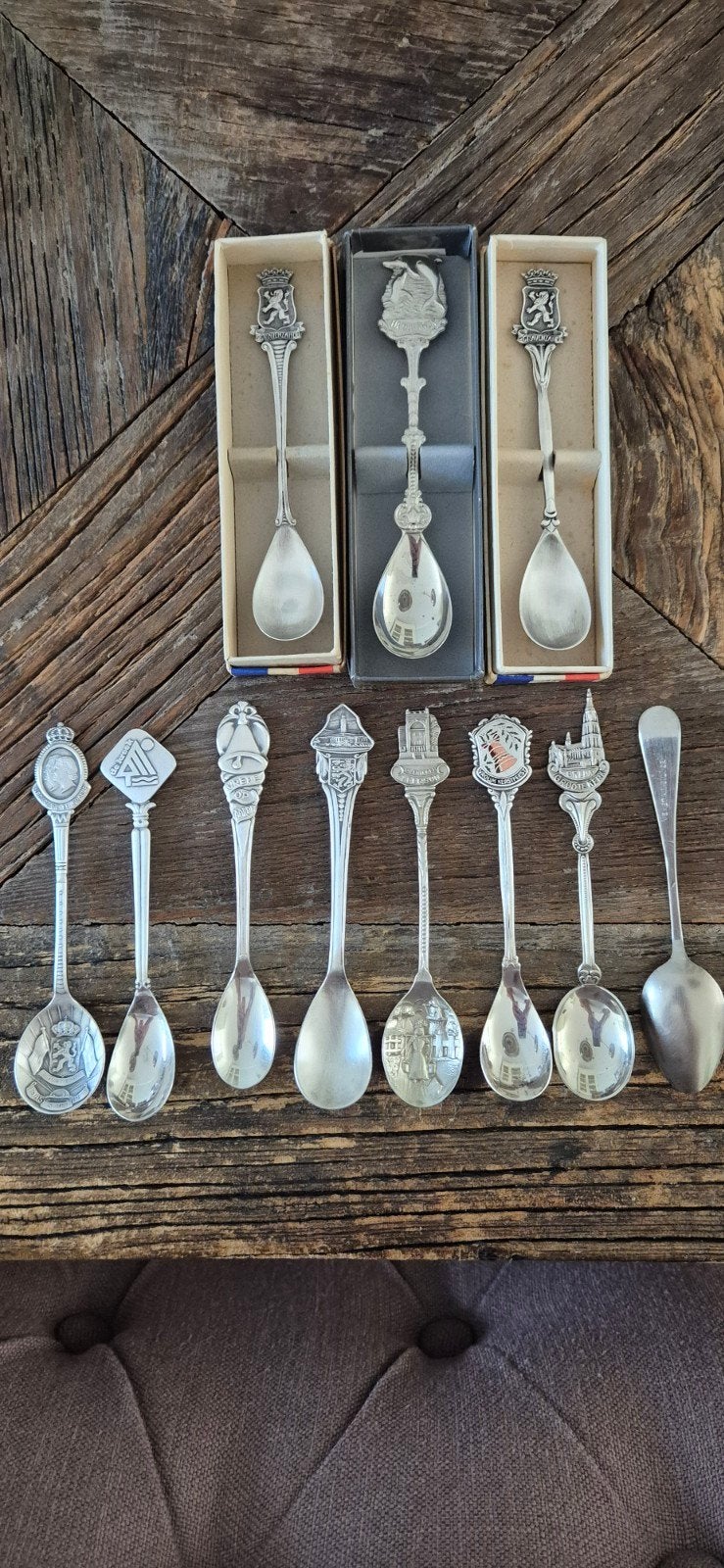 Antieke lepeltjes, Antiek en Kunst, Ophalen of Verzenden