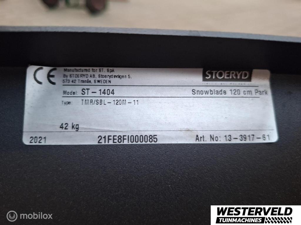 Stiga sneeuwschuif 120 cm park St1404, Stiga, Info@westerveldtuinmachines.nl, Handelsplein, Overige typen