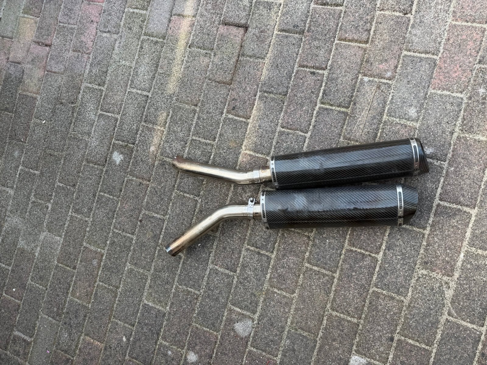Suzuki GSX 1300 R Hayabusa Slip-on Einddempers, Ophalen of Verzenden, Gebruikt