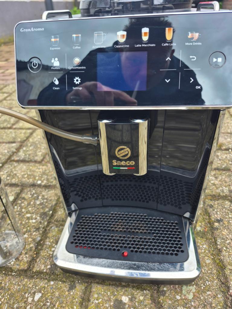 Philips saeco granaroma in nette staat, Witgoed en Apparatuur, Koffiezetapparaten, Gebruikt, Koffiemachine, Ophalen of Verzenden