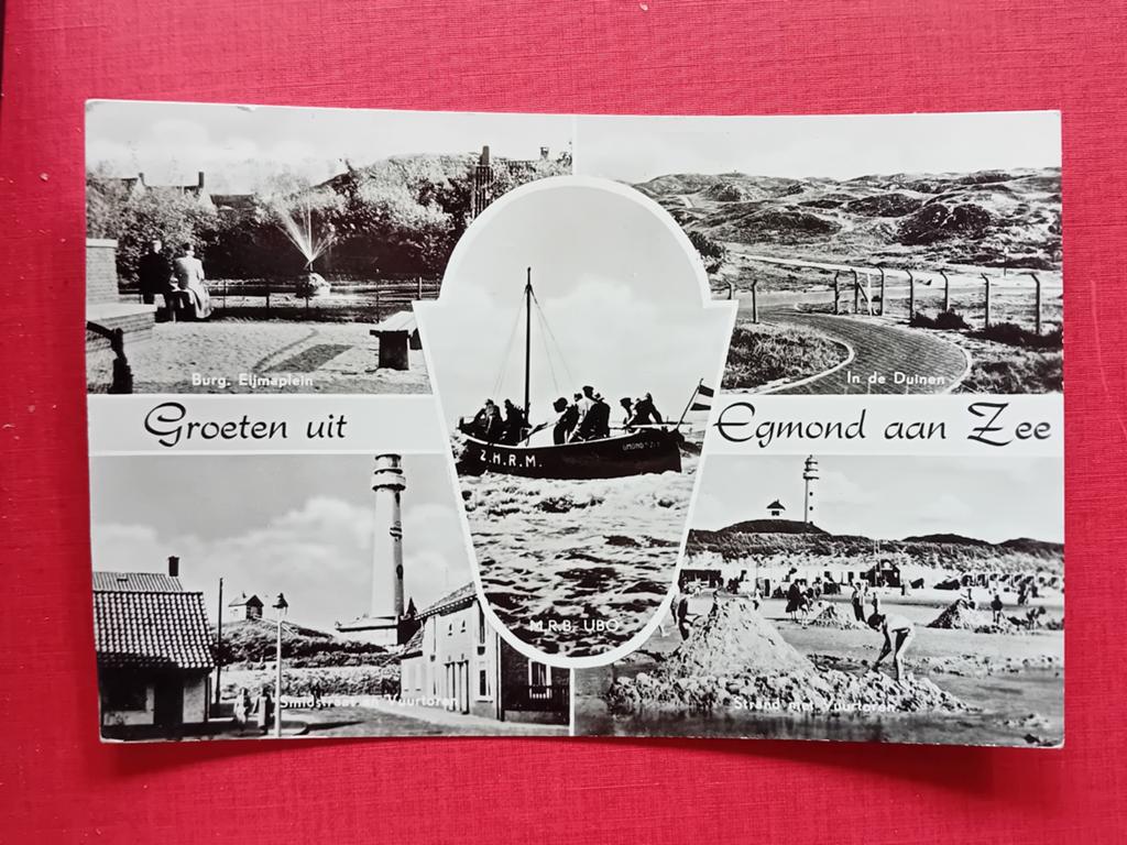Ansichtkaart Egmond aan Zee, Ophalen of Verzenden, Noord-Holland