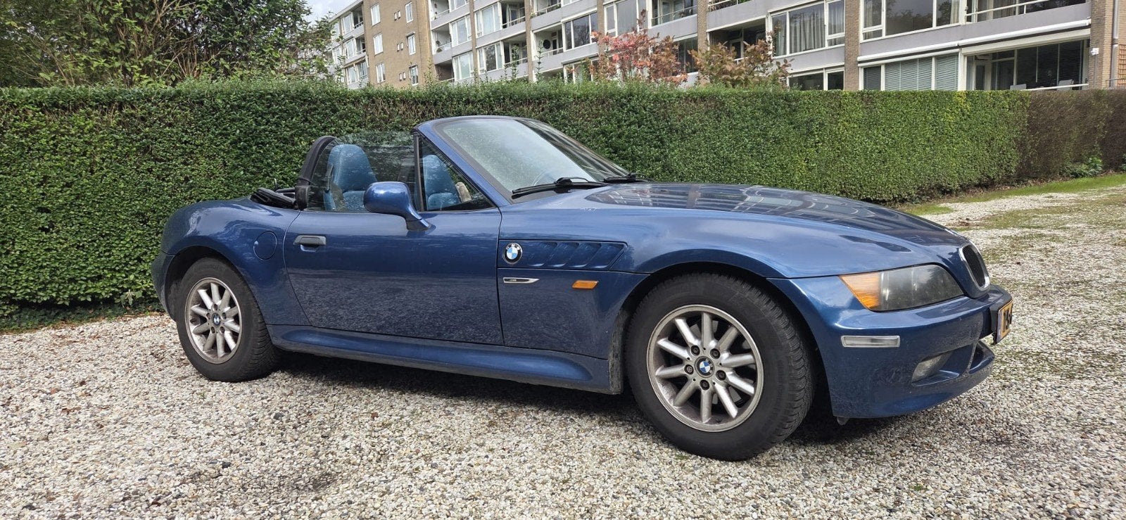 BMW Z3 1.9 I Roadster 2001 Blauw, 13 km/l, 4 cilinders, Cabriolet, Blauw