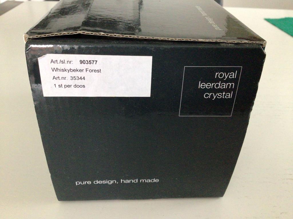 Royal Leerdam Copier Whiskey & Jenever Glas - Nieuw in Doos, Ophalen of Verzenden