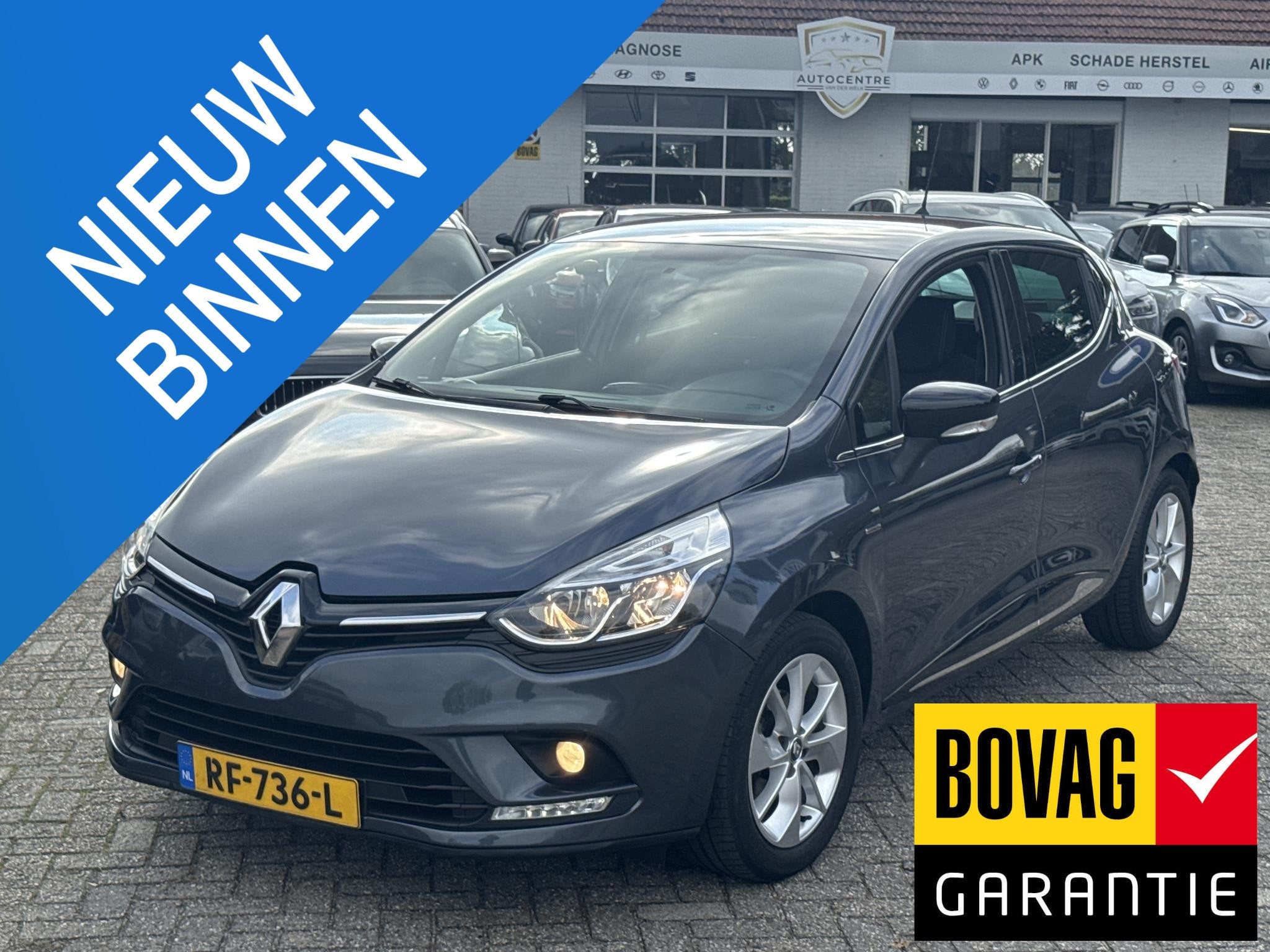 Renault Clio 0.9 TCe Limited, Voorwielaandrijving, Stof, Gebruikt, 49 €/maand