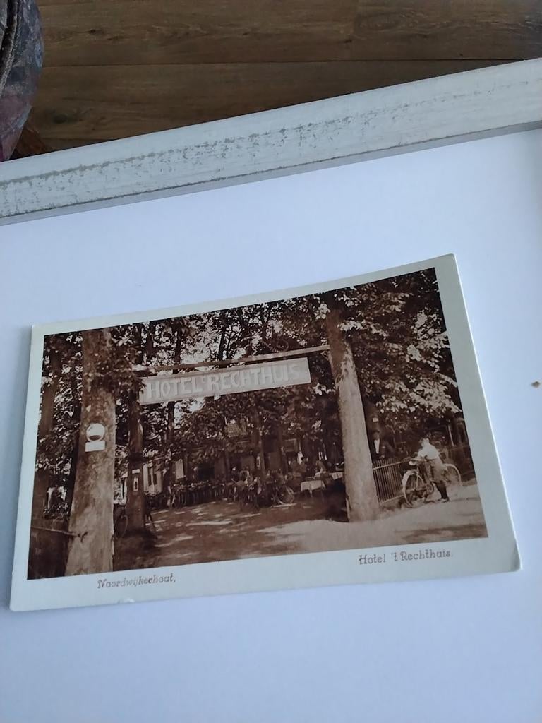 NOORDWIJKERHOUT. HOTEL. 'T  RECHTHUIS, Ophalen of Verzenden, Voor 1920, Gelderland