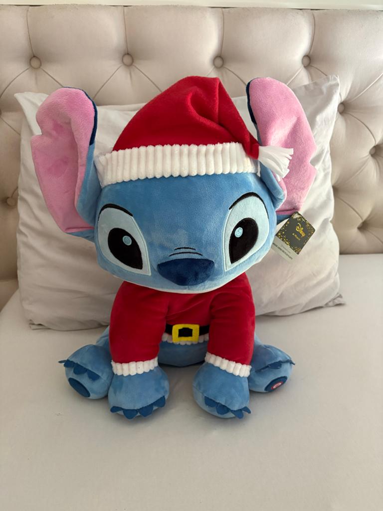 Disney Stitch Kerst Knuffel - Zo goed als nieuw, Ophalen of Verzenden, Overige figuren, Zo goed als nieuw, Overige typen