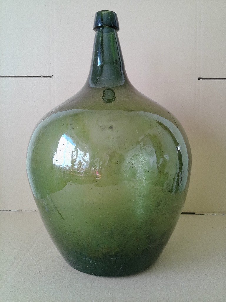 Curiosa enorme antieke gistfles 51cm hoog grote gistfles, Ophalen of Verzenden