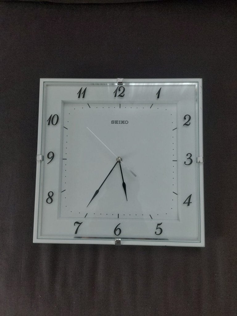 Seiko wandklok, Ophalen of Verzenden, Nieuw, Analoog, Wandklok