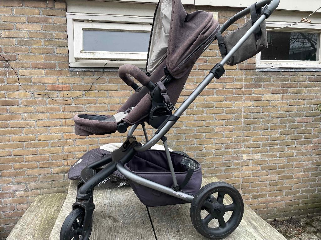 Easywalker harvey kinderwagen en buggy, Kinderen en Baby's, Kinderwagens en Combinaties, Gebruikt, Combiwagen, Verstelbare duwstang