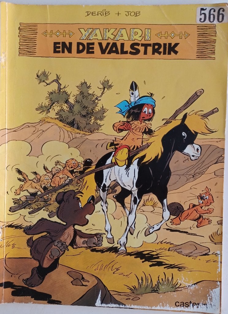 yakari en de valstrik, Boeken, Eén stripboek, Ophalen of Verzenden, Derib + Job